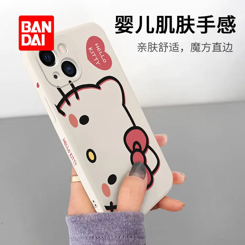 

Bandai Disney Cartoon Case for iphone 13 13Pro 12 12Pro 11 Pro X XS Max XR 7 8 Plus Kawaii Girls Phone Covers Soft Shell