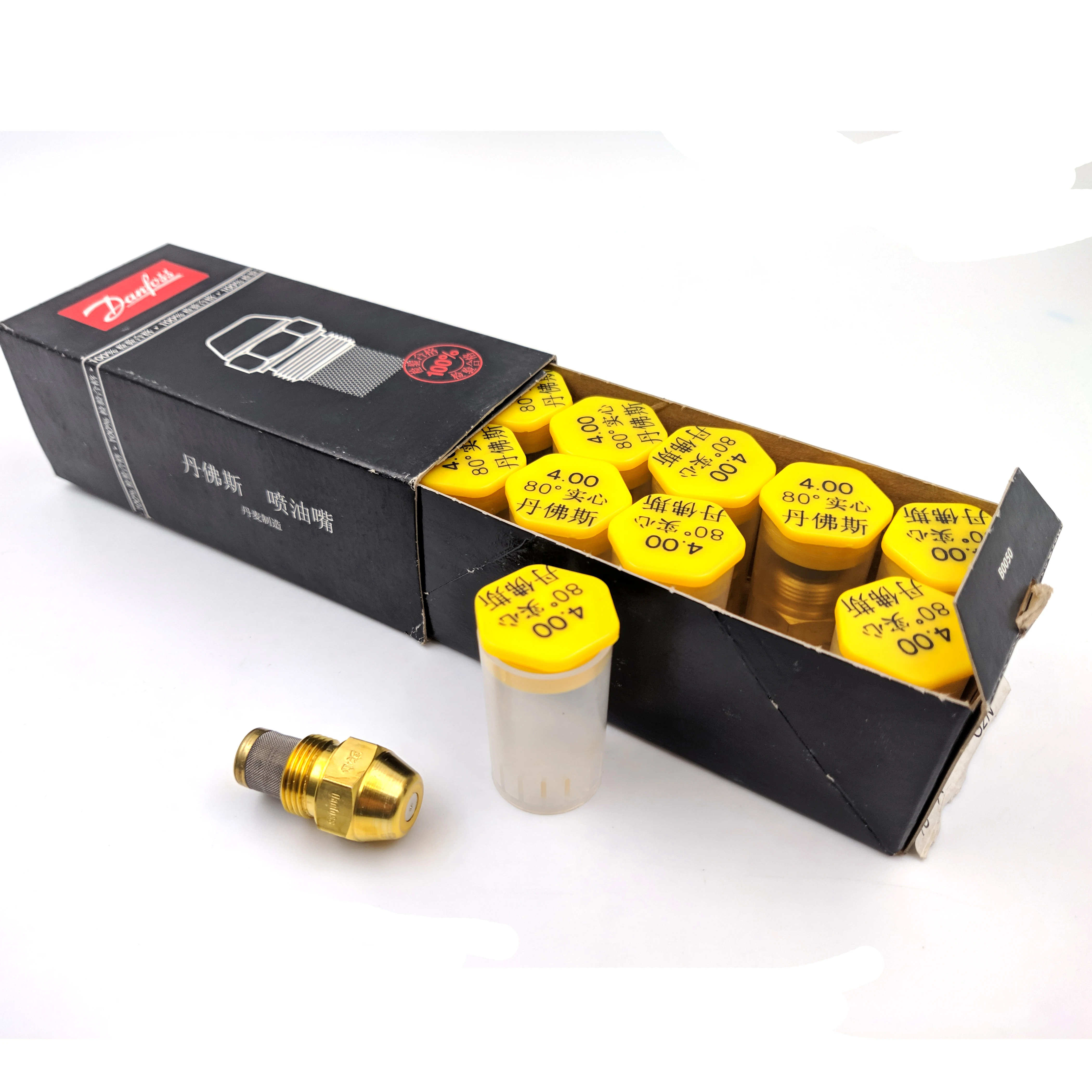 

Твердая распылительная Форсунка 45 градусов 60 градусов 1,0 USGal/h для масляной горелки, Форсунка для горелки отработанного масла, новый оригинал