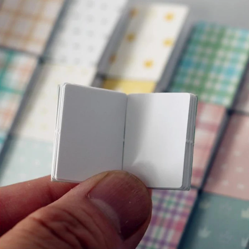 

Миниатюрная модель блокнота для кукольного домика 4 шт./компл. 1/12, аксессуары для кукольного домика