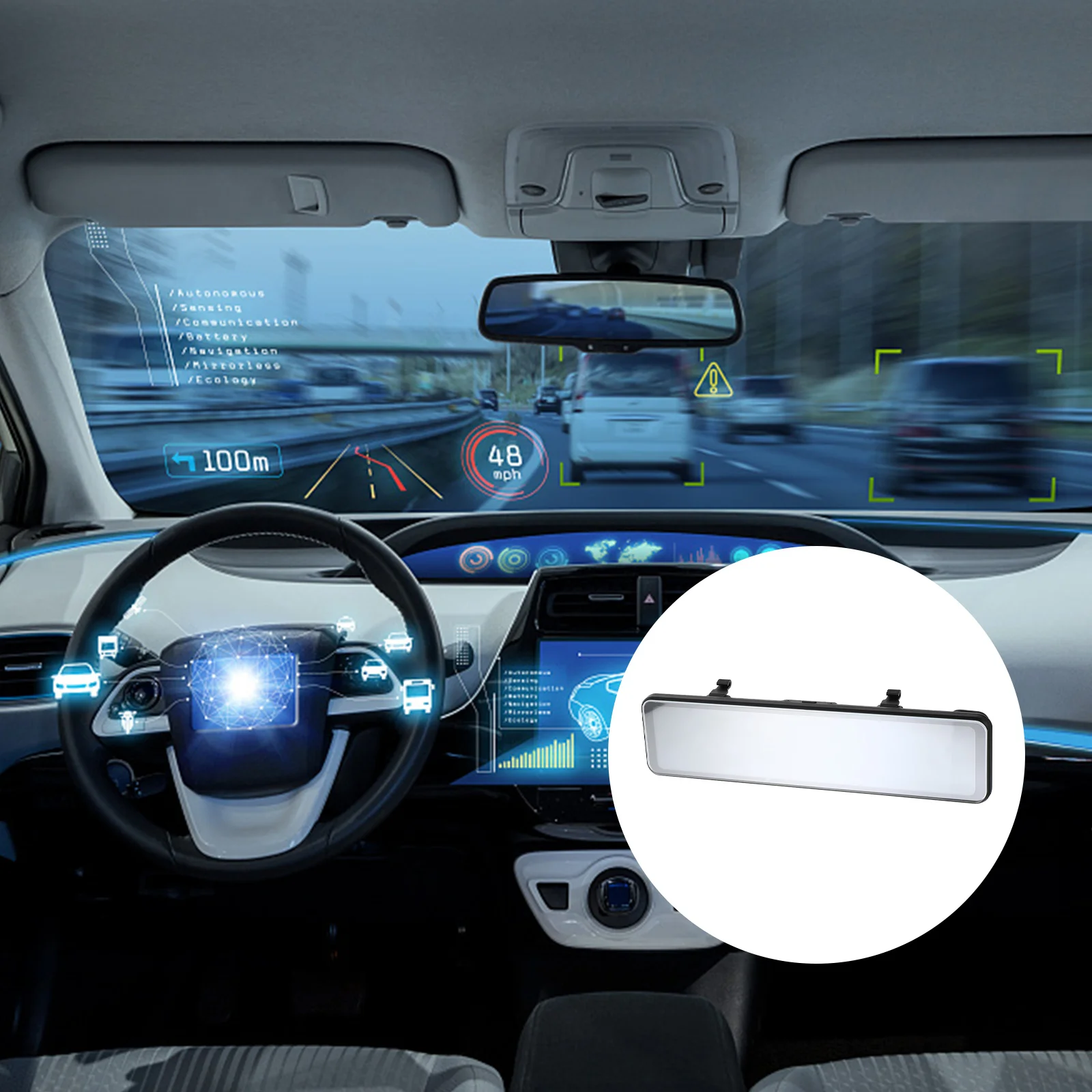 

Камера Rearviewmirrorrecordercarnavigationduallensrecorderdrivingrecordercarmusicnightvisionreversingimage