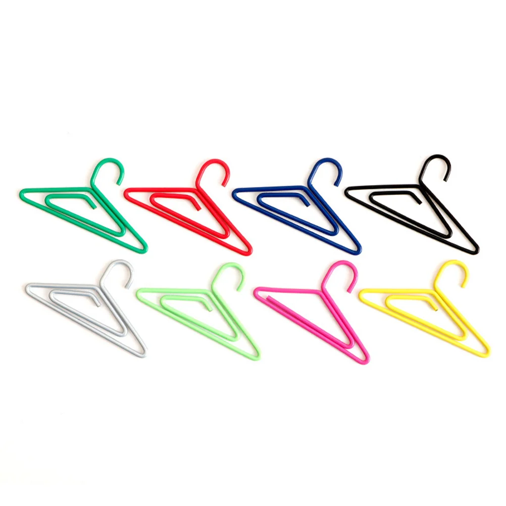 

50pcs Paper Clip Creative Paper Clip Holder for School Office Home