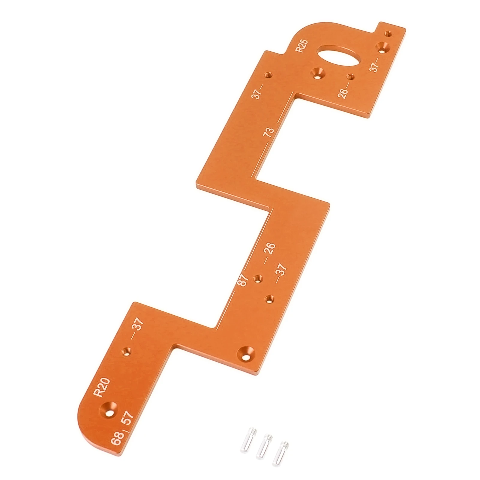 

Инструмент для позиционирования прорезей для мебели