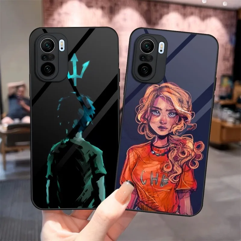 Чехол для телефона из мультфильма P-Percy Jackson, стекло для Xiaomi PocoF3 11 11T 12X 10 12Pro Lite Redmi Note 10 9 8 Pro 9T 9A PocoX3Pro