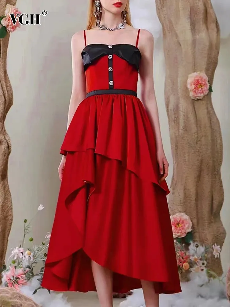 

Женское платье на пуговицах с открытой спиной, без бретелек, с высокой талией