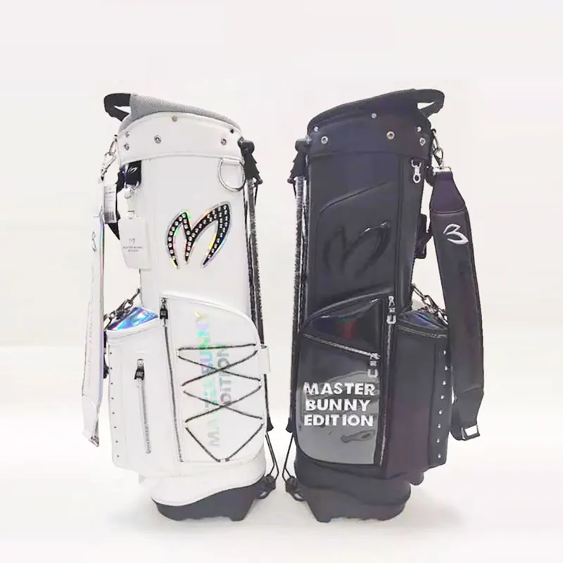 

Golf Bags Golf Staff Bag Waterproof Big Capacity Packages Multi-Pockets Durable Bag Golf Club Equipments 2 Colors