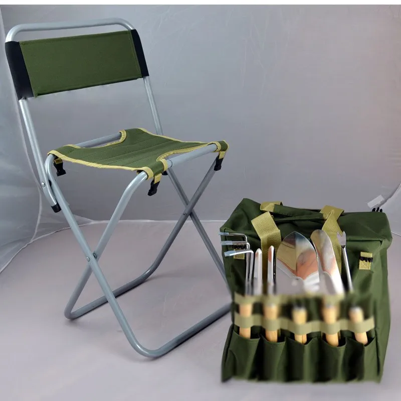 

Garden Tool Bag Small Tool Canvas Bag Garden Tool Set Backrest Hardware Kit CG-YLB-10004