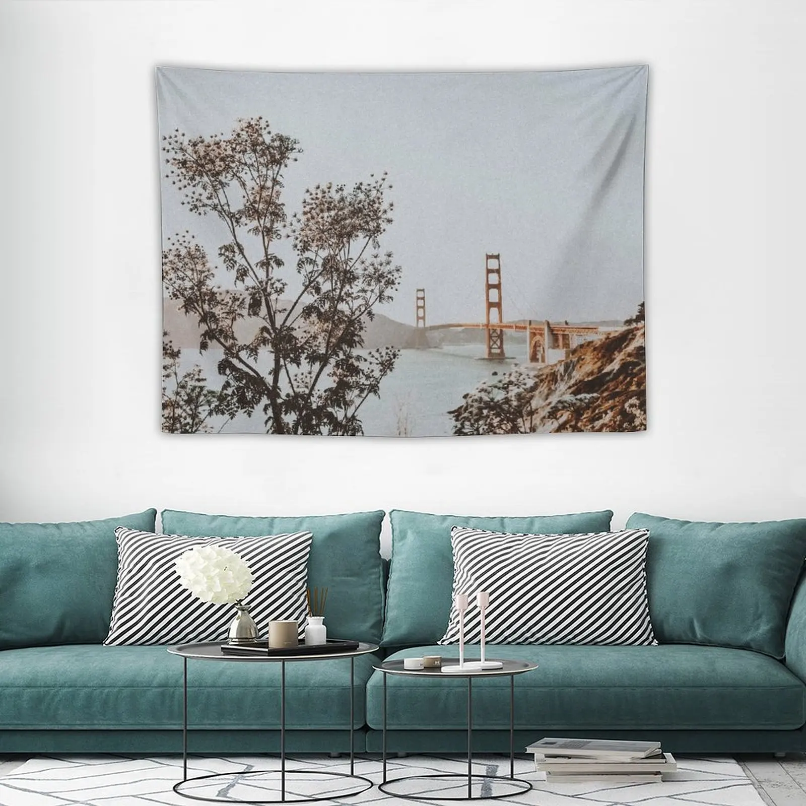 Сан-Франциско Калифорния гобелен декор дома украшение для комнаты аксессуары