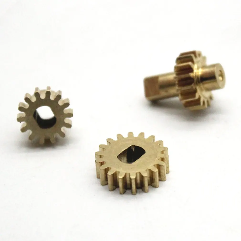 Набор медных шестерен 3 шт. портативный Мотор стеклоподъемника медная Шестерня