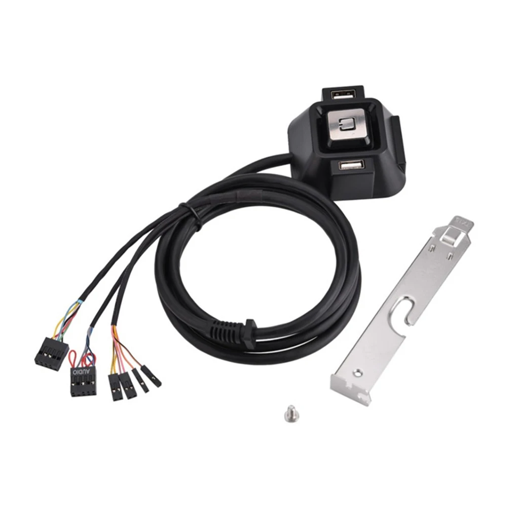 

Computer Desktop Power Button Detachable Audio Interface Home Switch