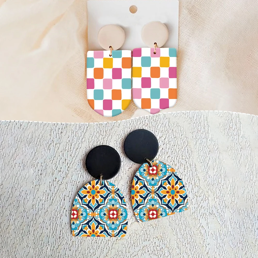 Ретро цветочный Хэллоуин паук узор полимерная глина переносная бумага для