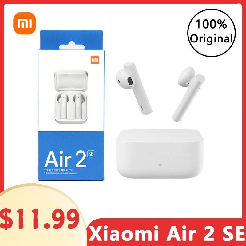 

Original Xiaomi Air 2 SE TWS Wireless Bluetooth 5.0 Earphone Mi True Redmi AirDots 2SE Earbuds Air 2SE Eeaphones Headset