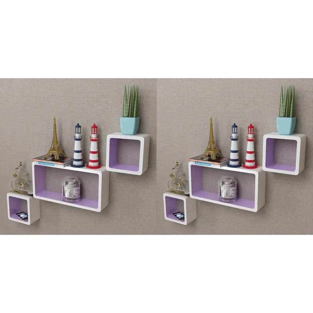 6 шт. декоративные подвески для украшения стен в форме Куба |