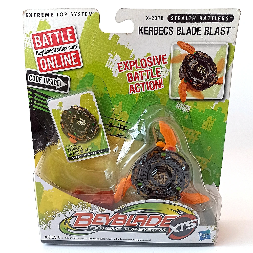 

GENUINE Beyblade XTS Extreme Top System Stealth Battlers Kerbecs Blade Blast X-201B SPINNING TOP TOUPIE GYROSCOPE