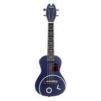 new populele q2 concert ukulele 23 inch 4 strings hawaii guitar smart app built in led for beginner