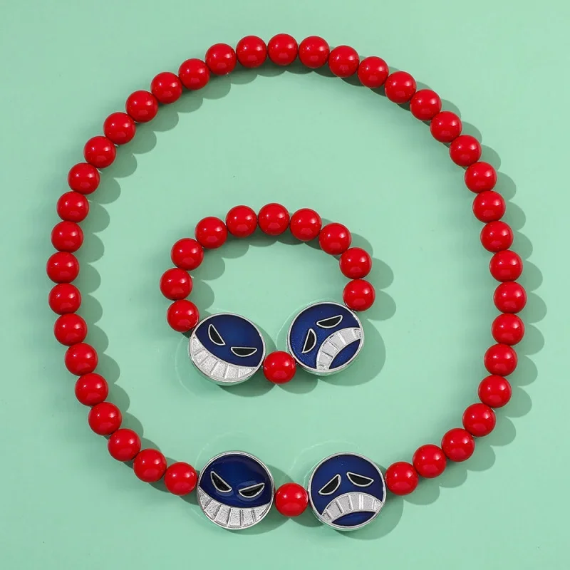 Набор ожерелья и браслета Ace из мультфильма