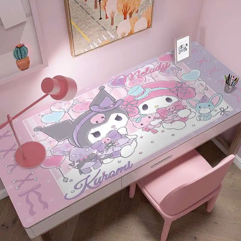 My Melody Cinnamoroll аниме Kawaii Sanrio Настольный коврик для студентов с милым принтом Kuromi