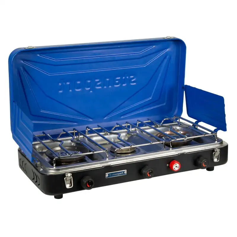 

Series Propane Stove - 3 Burners 2-25 K & 1-10 K Burners Blue