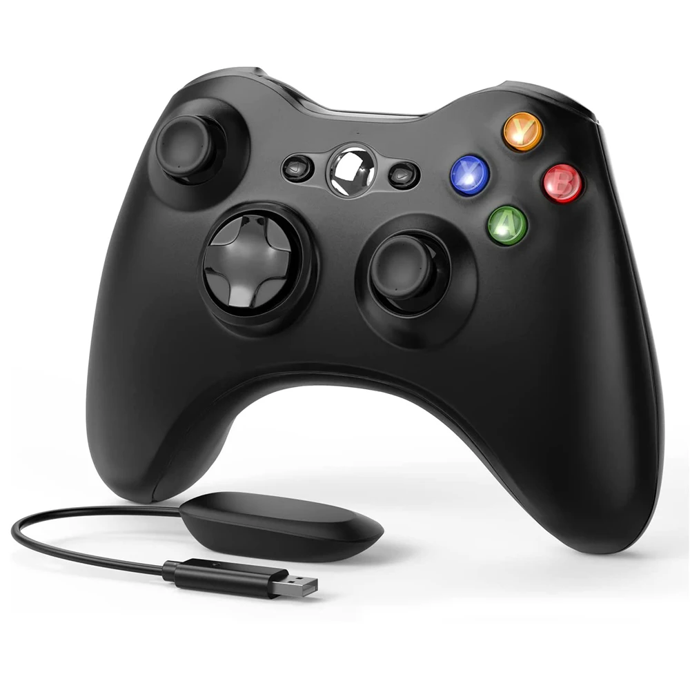 

2.4G Wireless Gamepad for Xbox 360 Computer Compatible Wireless Gamepad Remote Control For PC Windows 7 8 10 Joypad With Receive