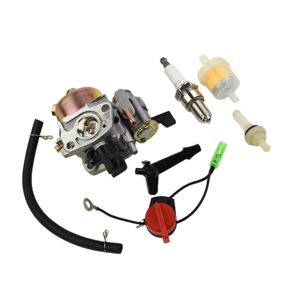 

Fuel Filter Carburetor Convenient Durable Easy To Install Gaskets Kit Three Cable Switch For Honda Gx120 GX140