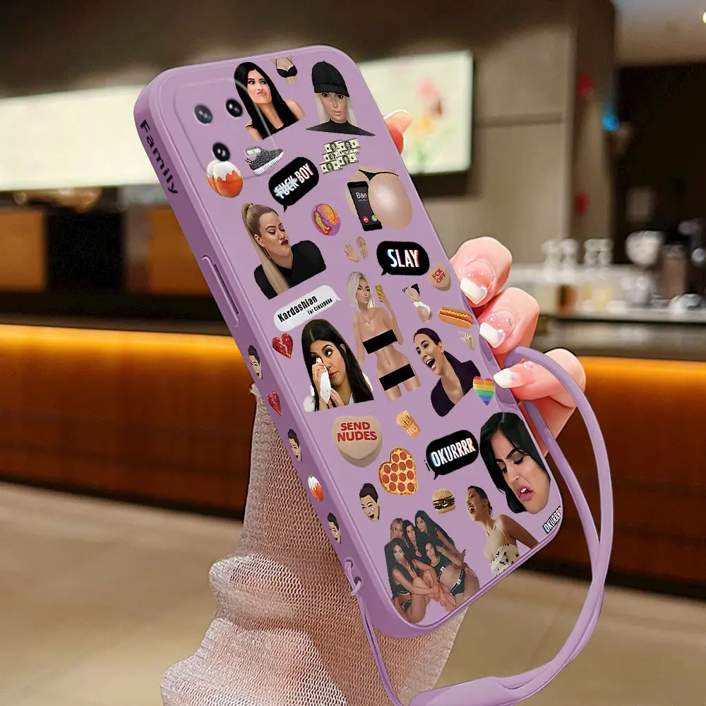 Чехол K-kardashians для телефона Xiaomi Mi 13 12 12T 12S 11 11T Ultra 10 10T 9 9T 9SE 8 Pro Lite жидкий силиконовый