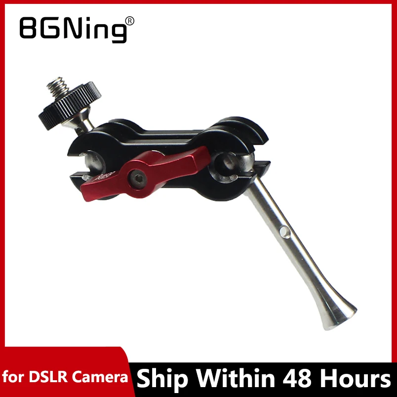 Новый шарнирный магический Кронштейн 12 мм с двойной шаровой головкой 1/4 &quotвинт