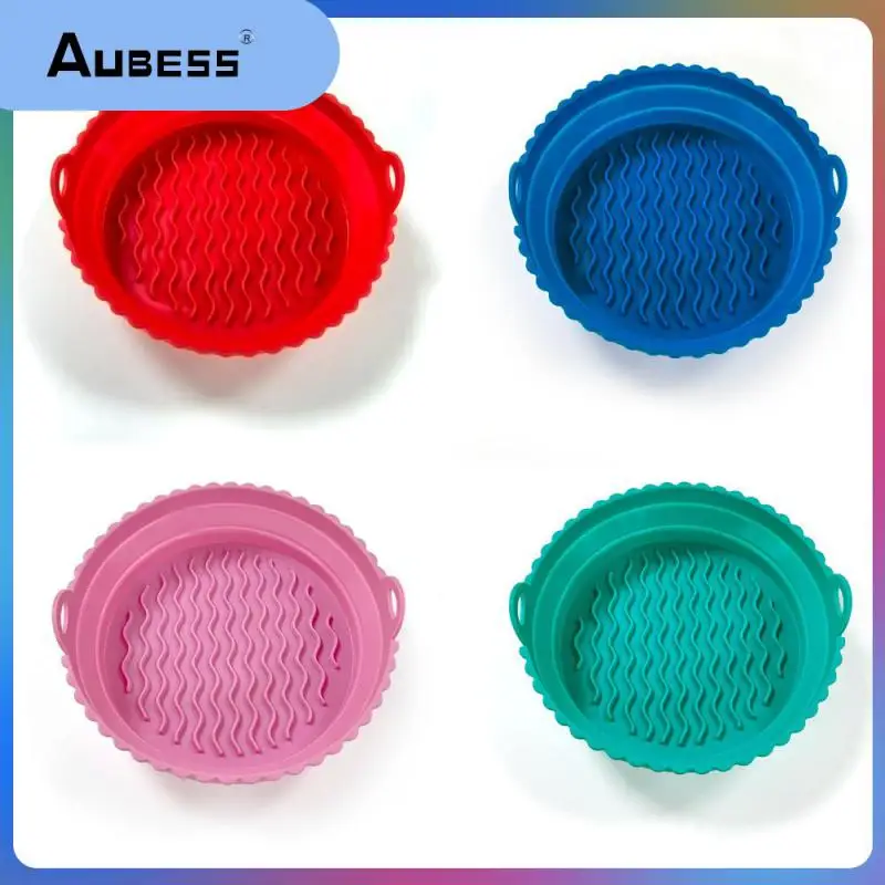 Silicone High Temperature Resistant Silicone Baking Tray Household Baking Air Fried Pot Pad Modern Simplicity Baking Tray 1pcs