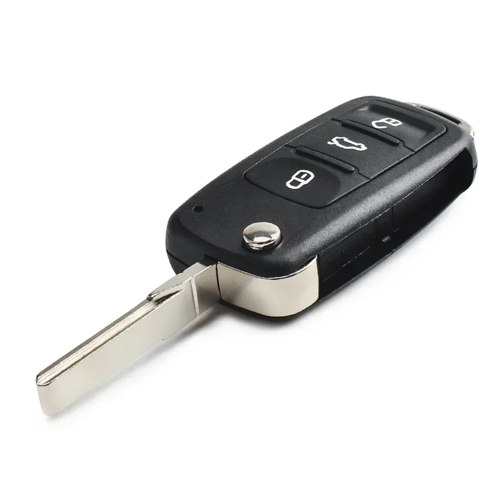 Фото KEYYOU с режущей сервиной 5K0837202AD 434 МГц ID48 для VW Volkswagen Caddy Eos Golf Jetta Polo Touran Passat удаленный автомобильный ключ №2