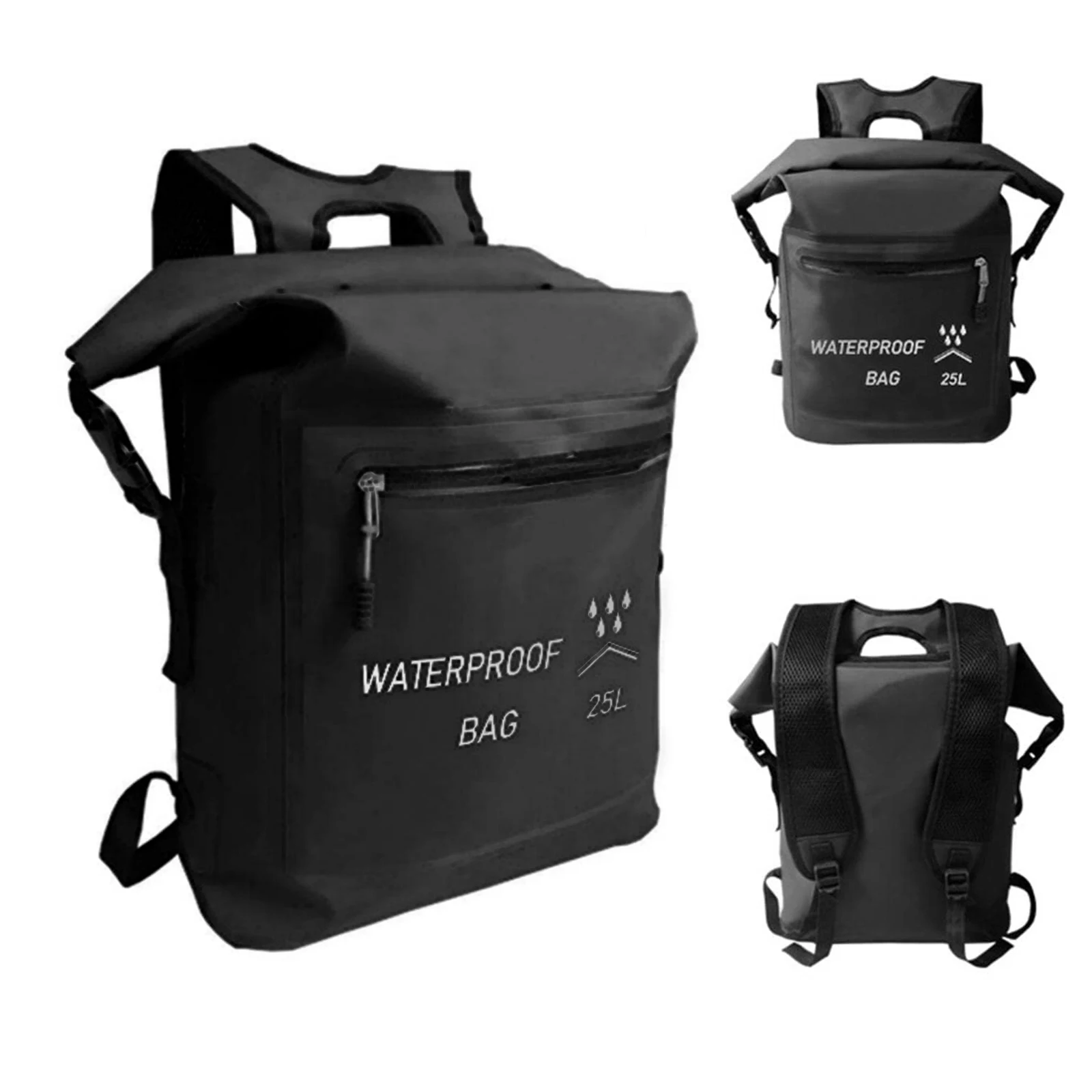 

Handbag Backpack Biking Commuting 23.6*13.0*5.9in 25-liter Interior 25L 60*33*15cm Adjustable Straps Front Pocket