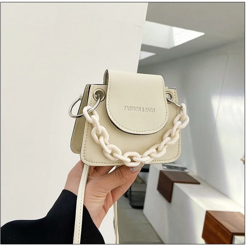 

2022 New Women Small Messenger Bag Fashion Design Pattern Female Shoulder Bag Handbag with Chain Strap Ladies Crossbody Bags