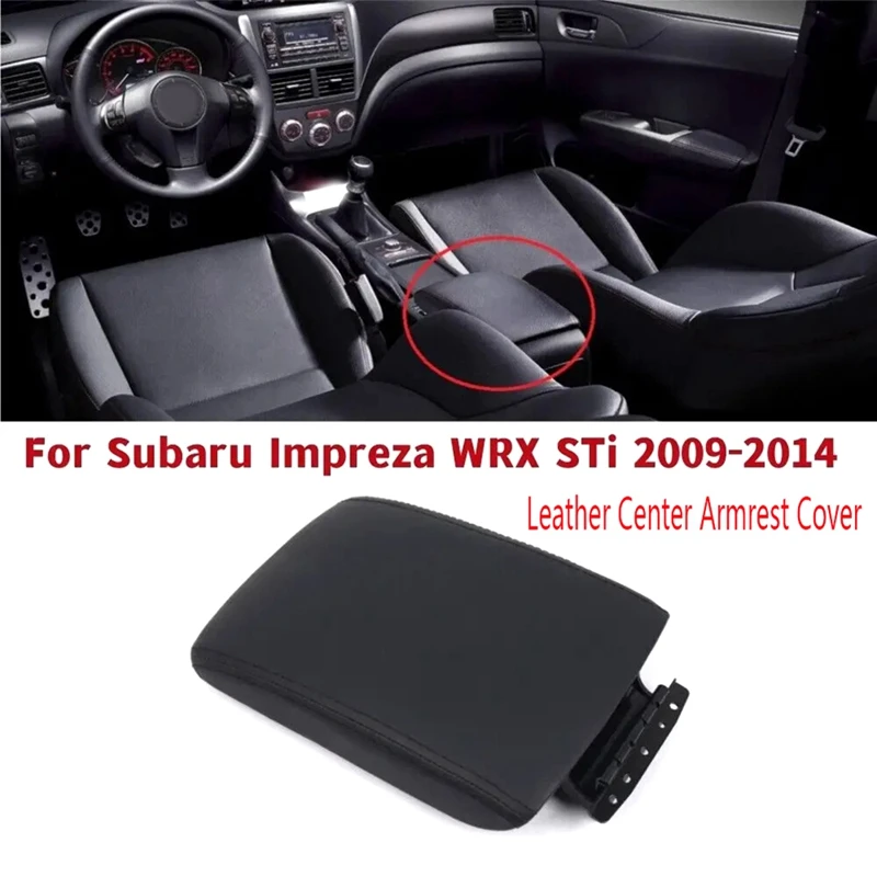 Кожаный центральный подлокотник аксессуары для Subaru Impreza WRX GT 2009-2014 92114FG000JC