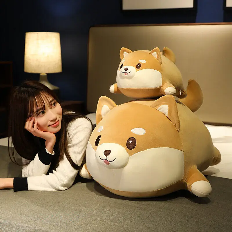 

Ball Shiba Inu Pillow Girls Sleeping Super Soft Plush Toy Puppy Doll Doll Bed Comfort Gift