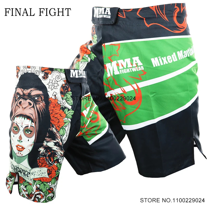 Шорты MMA BJJ клетка тренировочные штаны Смешанные боевые искусства одежда для