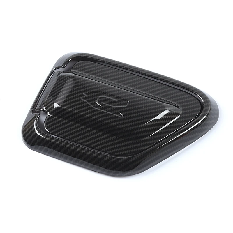 

Charging Cover Trim Decor Sticker For Jeep Wrangler JL JT 4Xe 2021 2022 Accessories ,ABS Carbon Fiber