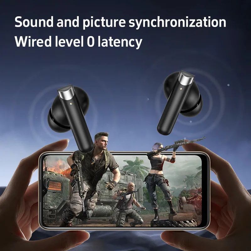 Фото Для Galaxy S25+ S25 Ultra S24 S23 Z Fold7 A56 TWS Беспроводные Bluetooth-наушники со светодиодным дисплеем и Hi-Fi стереозвуком №4