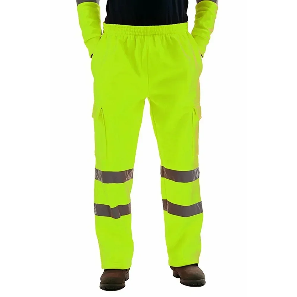 Мужские спортивные штаны брюки Hi Vis повышенной видимости всесезонная свободная