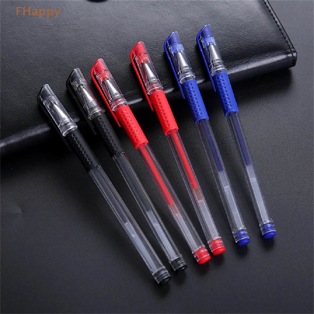 

Useful Gel Pen Stationery Portable Office Gel Pen 0.5mm Black Blue Red Gel Pen