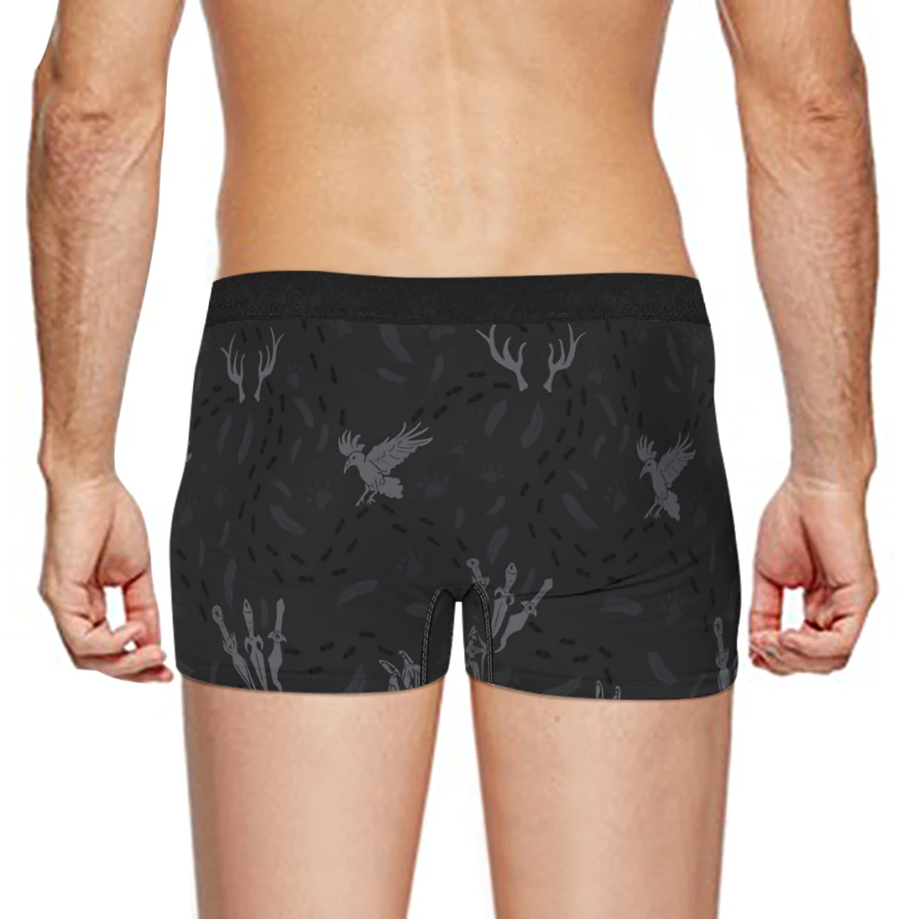 Трусы-боксеры Raven Queen Rogue с рисунком игра DnD дышащие трусы мужское нижнее белье