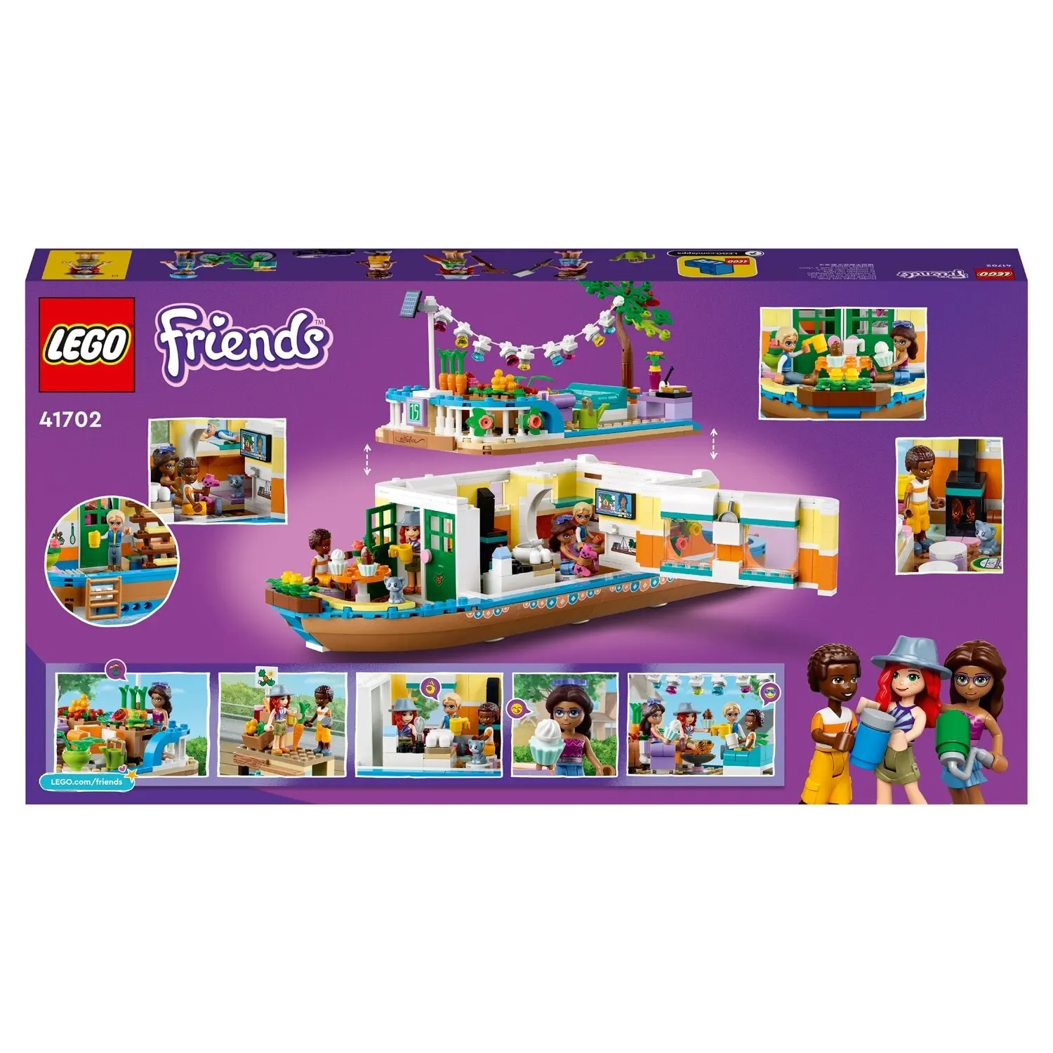 Конструктор LEGO Friends 41702 Плавучий дом на канале | Игрушки и хобби
