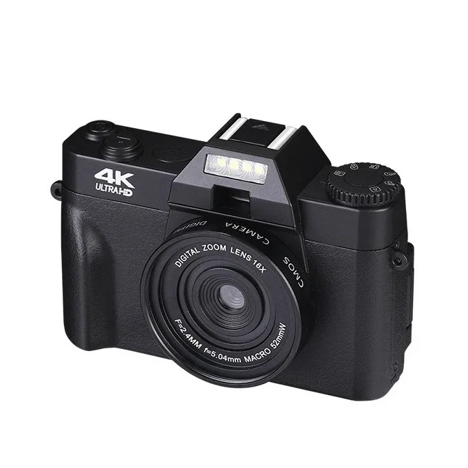 Автофокус 180 градусов откидной экран 48 МП 16-кратный зум 4K Full HD лучшая цифровая