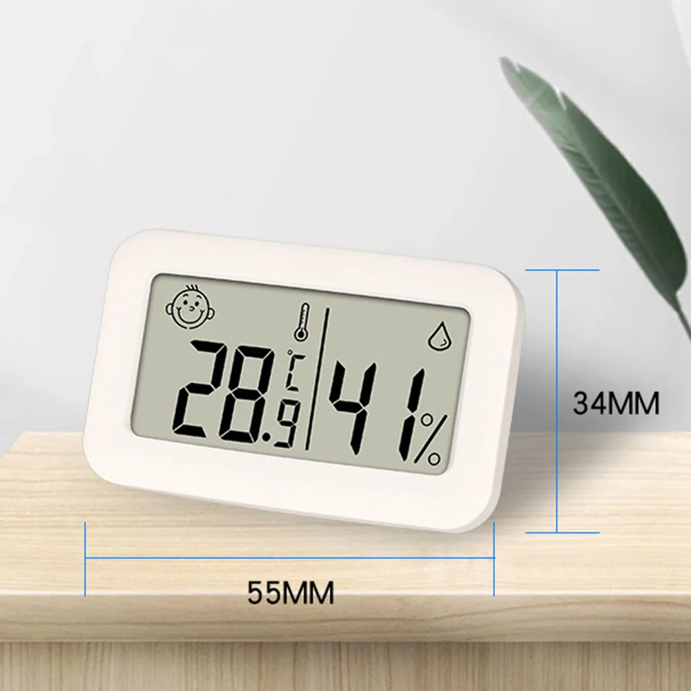 Миниатюрные термогигрометры гладкого дизайна подходящие для домашних теплиц