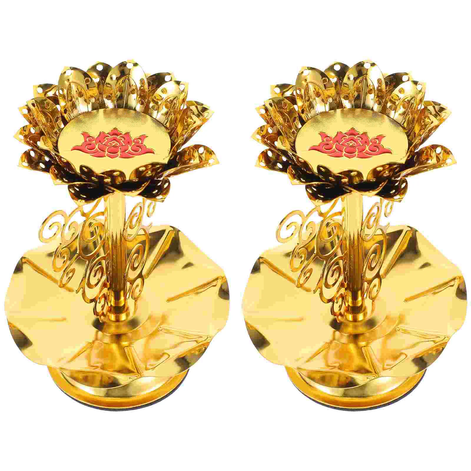 2 шт. держатель подсвечник декоративный тибетский цоколь лампы алтарь чайная