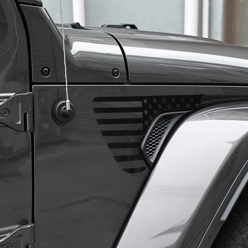 Наклейка на боковое крыло наклейка крышку накладка для Jeep Wrangler JL JLU 2018-2022 Gladiator JT