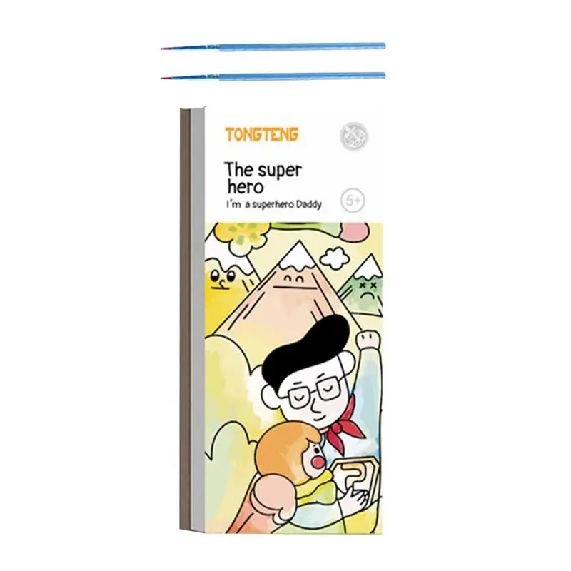 

Альбом для рисования на воде для малышей, детский учебник для рисования гуашью, развивающие игрушки