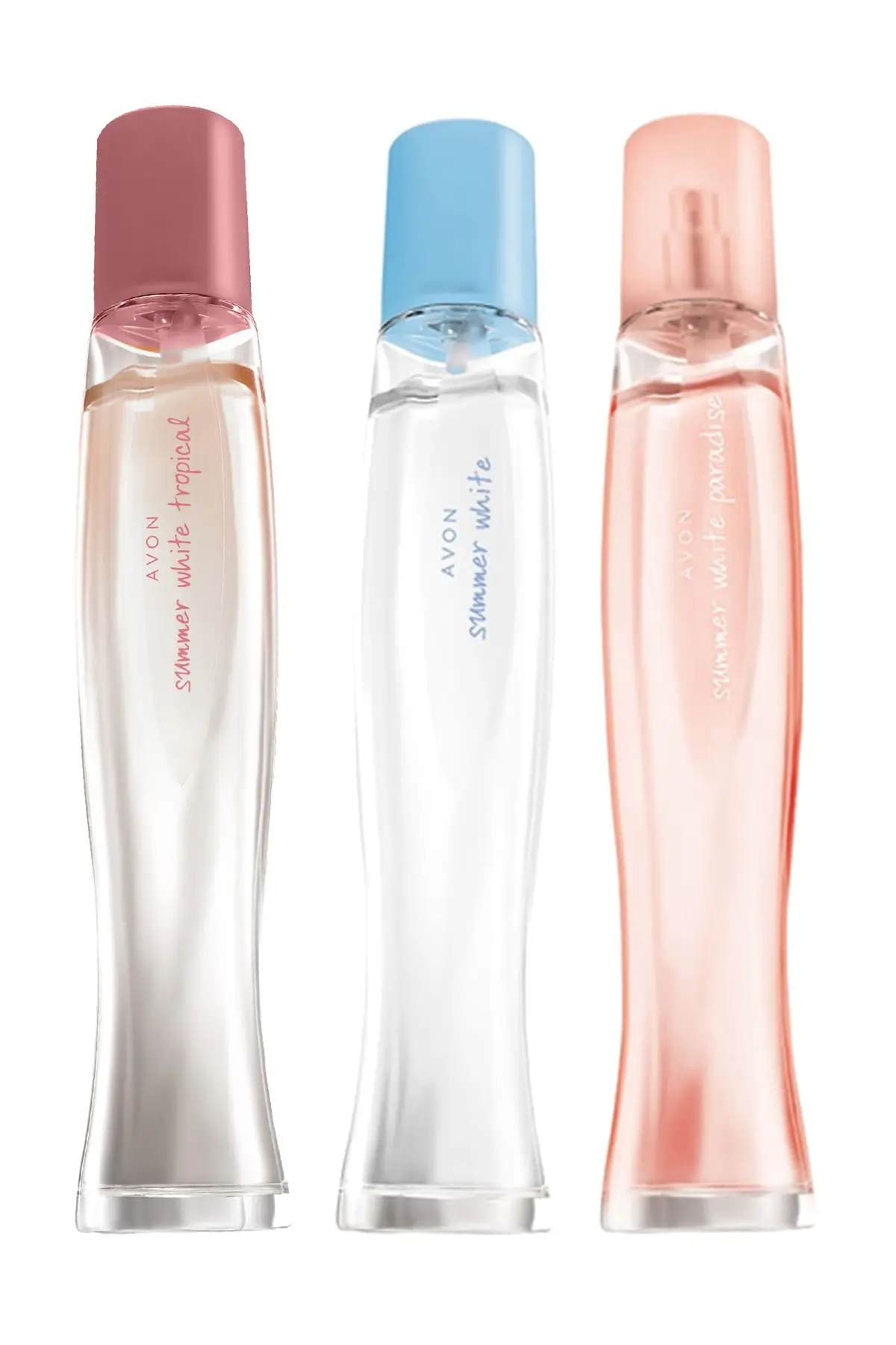 

Women's Summer White Tropical Paradise Perfume Package