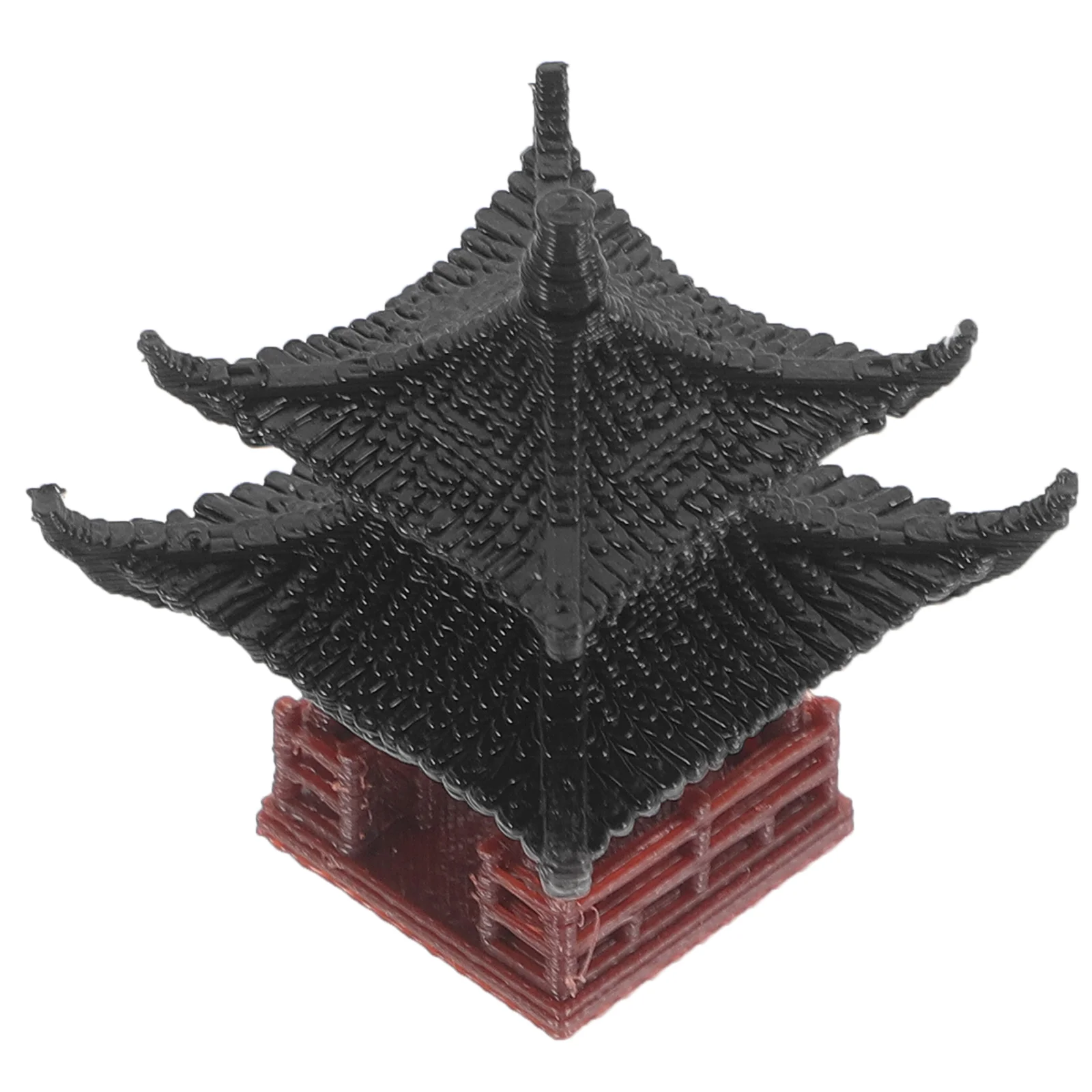 Pavilion Aquarium Landscaping Decoration Bonsai Fish Tank Adornment Japanese Garden Decor Outdoor