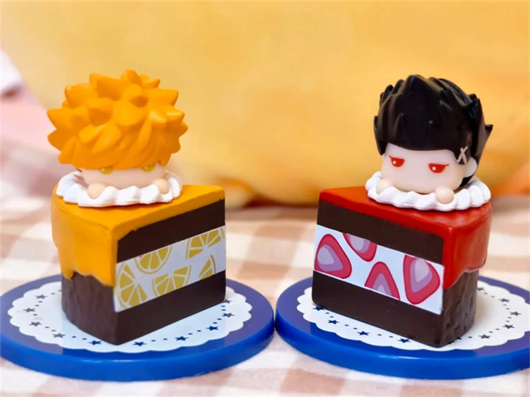 STASTO Japan Gashapon капсульная игрушка фигурка милый синий тюремный торт миниатюрная