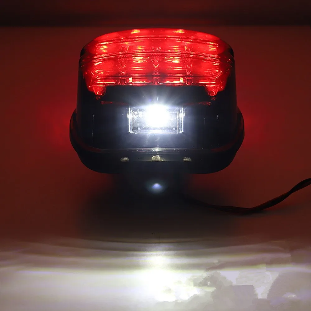 Аксессуары для мотоциклов Встроенный тормозной сигнал поворота Sportster XL883 Dyna Stree