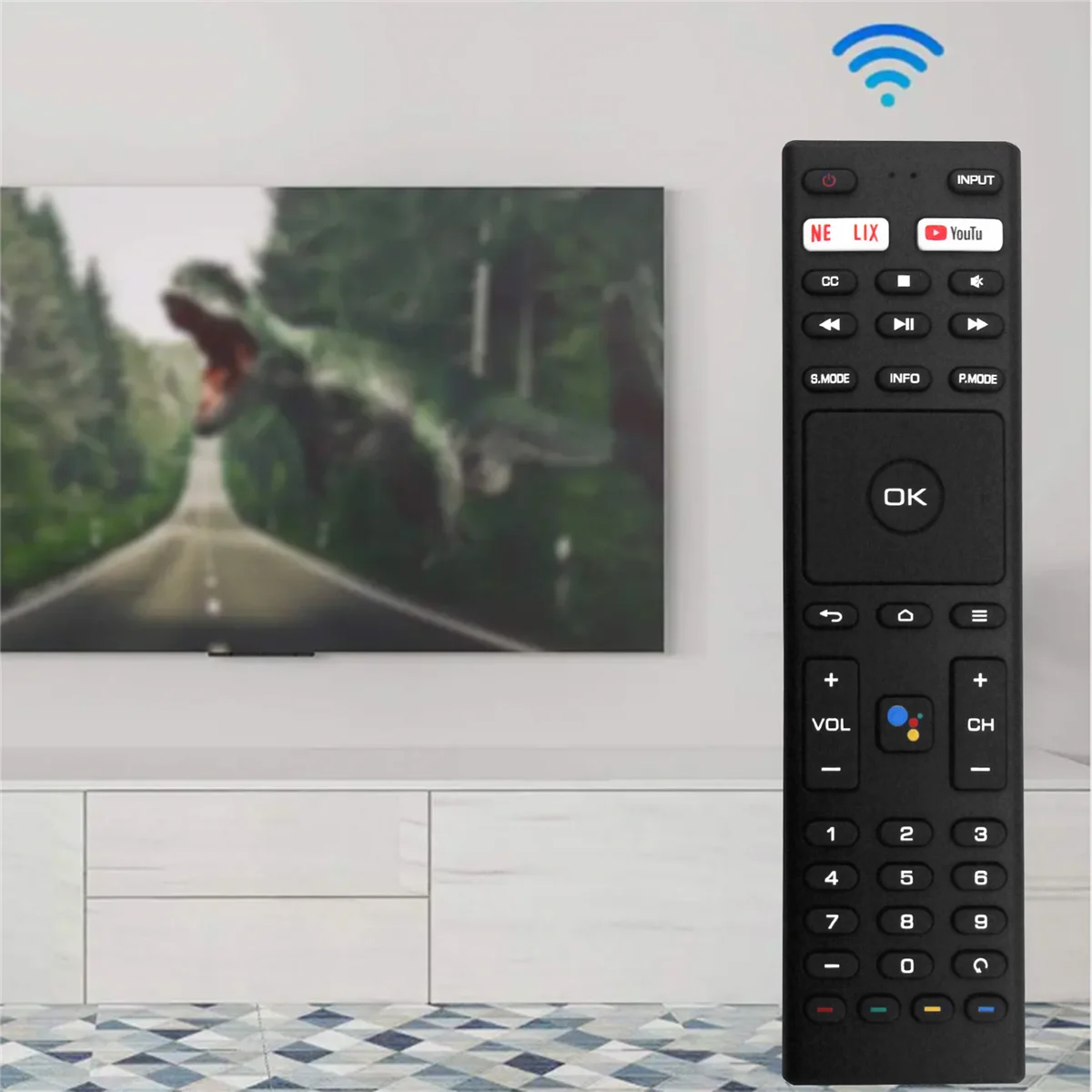 Запасной телефон дистанционное управление для JVC Smart 4K UHD LCD HDTV RM-C3329