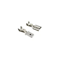 spring connector terminal 4 8 plug in cold pressed terminal connector male and female to connector sheath 100 pcs