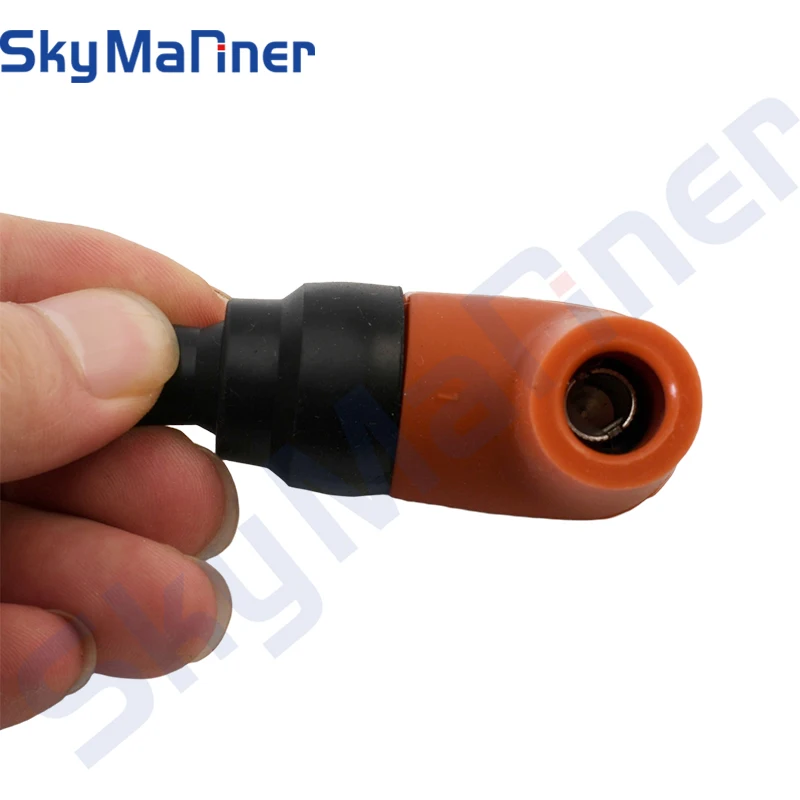 Комплект из 4 колпачков для свечей зажигания 6E3-82370-20, 68F-82370-00, 68F-82370-01, 6E3-82370-21 для подвесных лодочных моторов Yamaha 4-250 л.с., 24-тактные (art.: 3920dbe491d9f) - 3920dbe491d9f